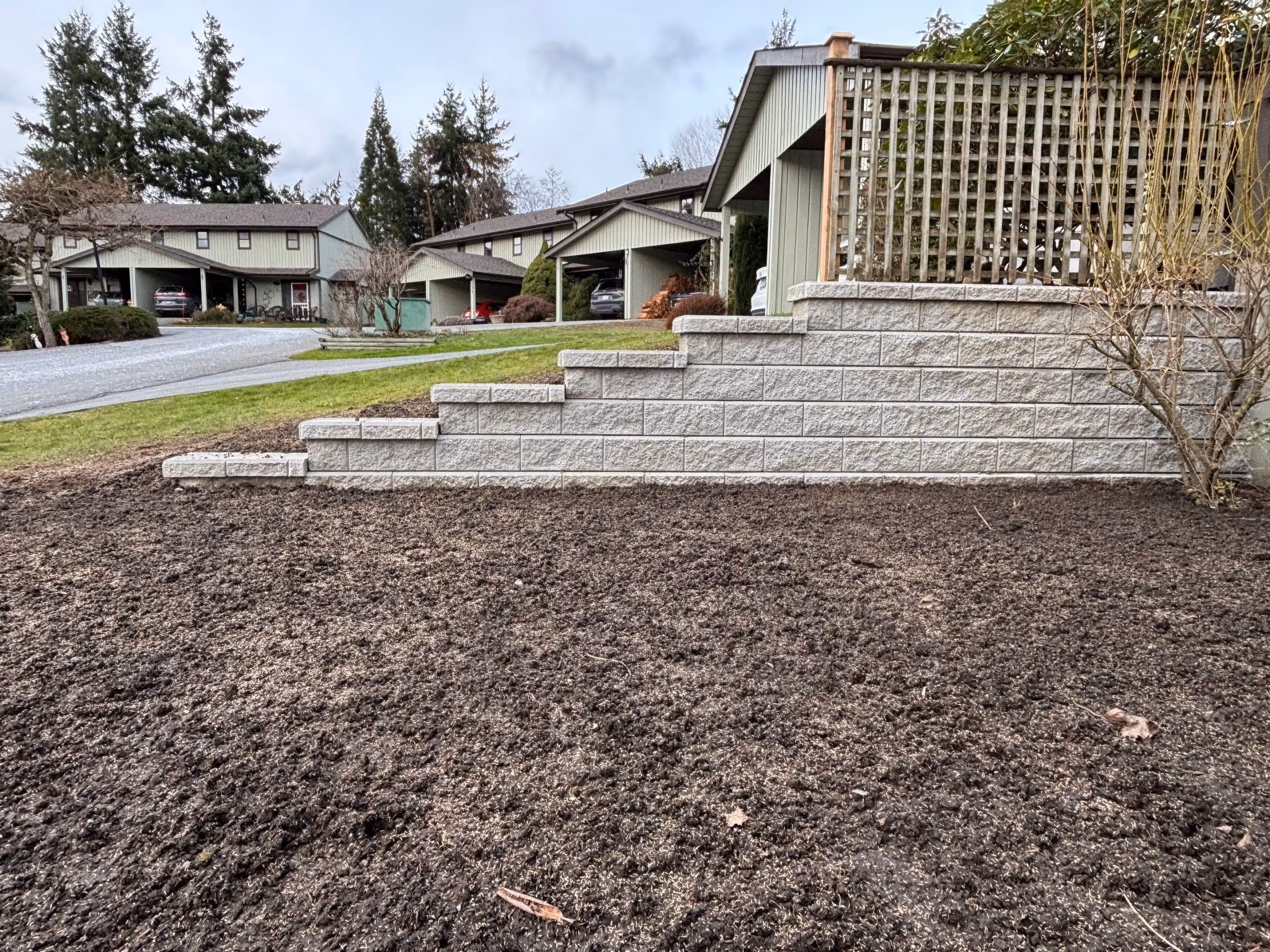 Paver and stone hardscaping in Nanaimo